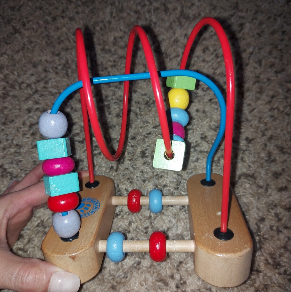 Garanimals small wooden bead maze